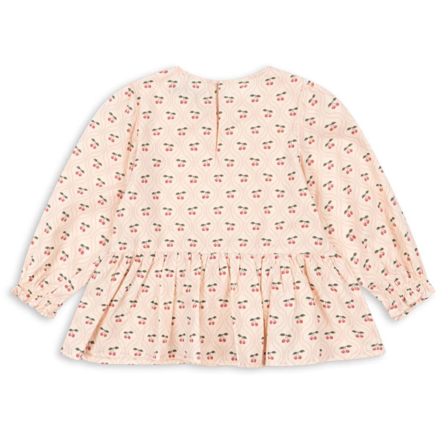 Konges Sløjd Cherry Pink Motif Cianna Bluse GOTS - Image 5