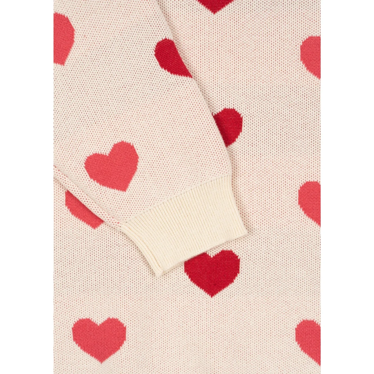 Konges Sløjd Coeur Coloré Duo Pink Lapis Strik Kjole GOTS - Image 2