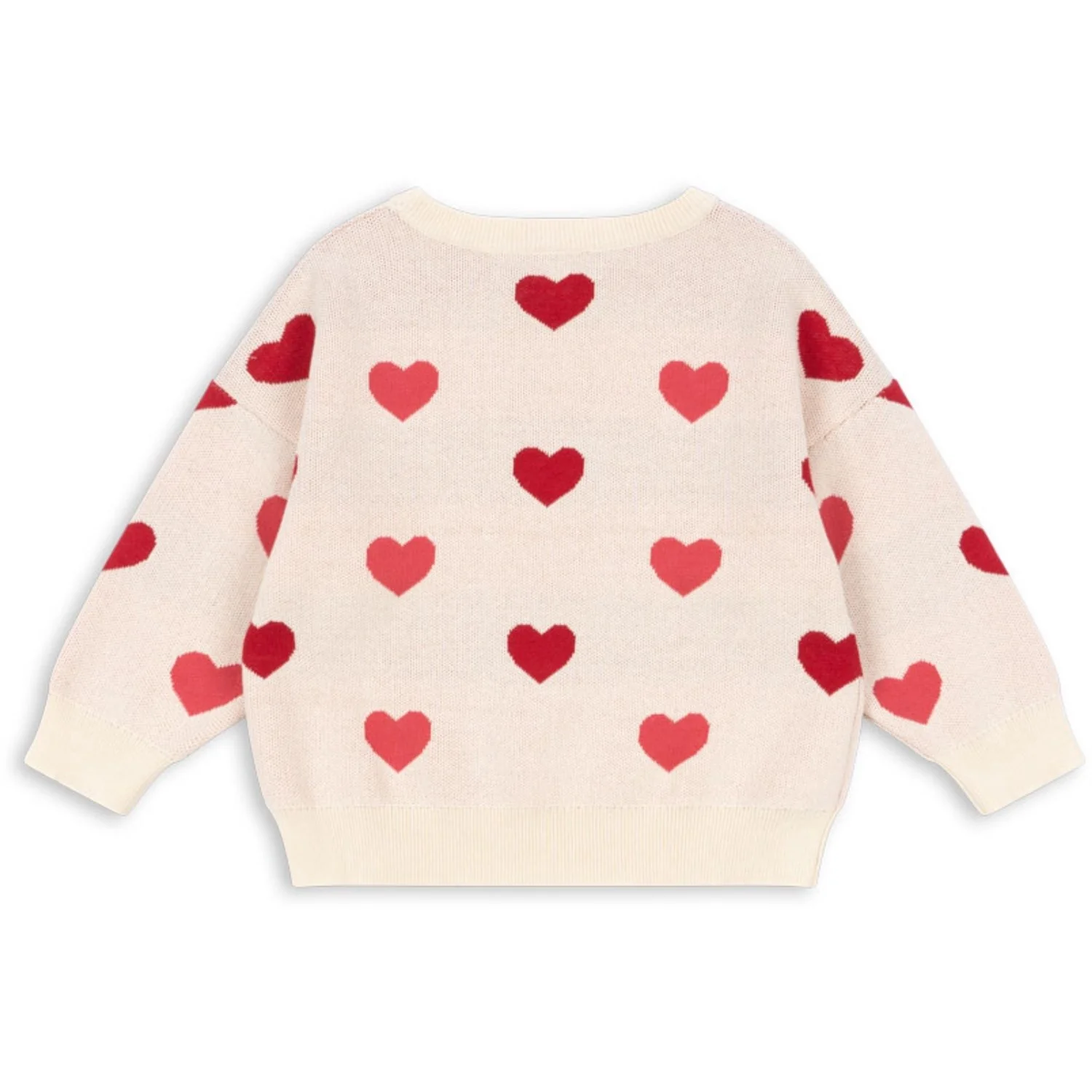 Konges Sløjd Coeur Coloré Duo Pink Lapis Strik Sweater GOTS - Image 4