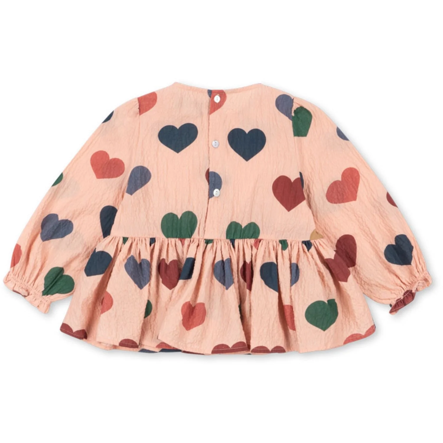 Konges Sløjd Coeur Rose Coloré Elin Bluse GOTS - Image 5