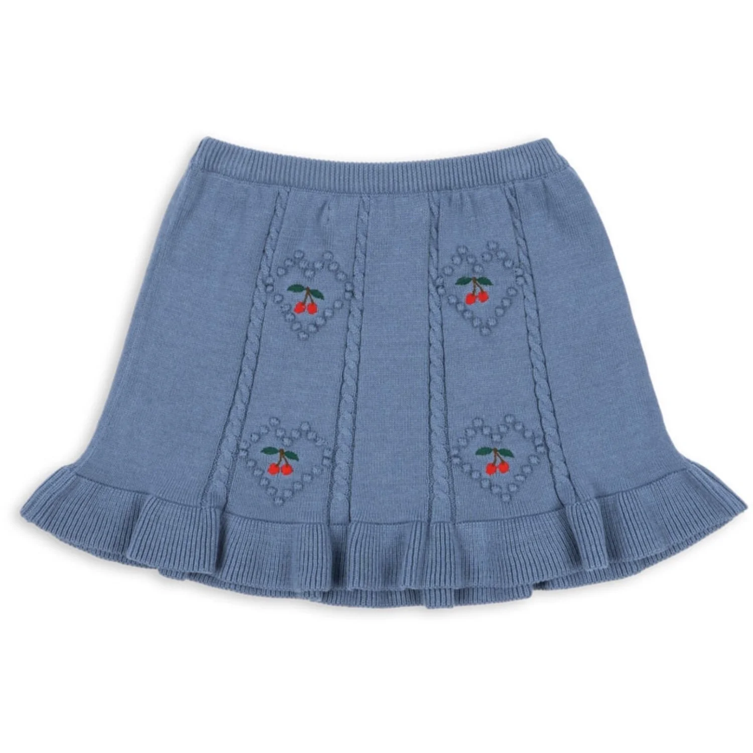Konges Sløjd Country Blue Soleil Strik Nederdel GOTS - Image 5