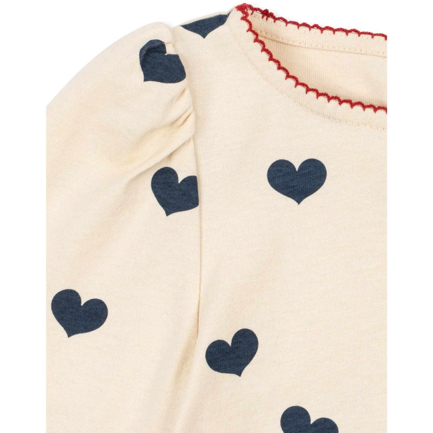 Konges Sløjd Cuore Tricolore Drey Slit Bluse Gots - Image 4