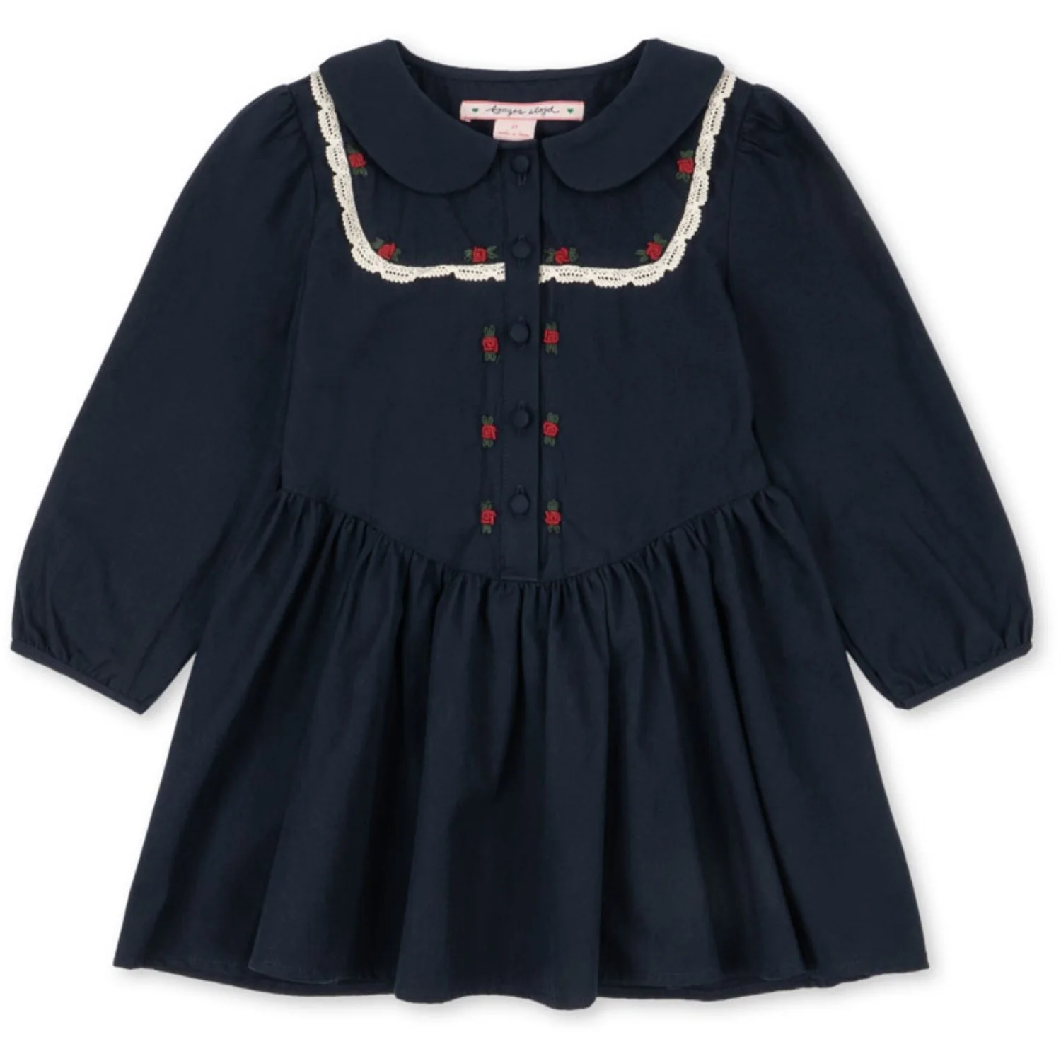 Konges Sløjd Dark Navy Emmy Kjole Gots