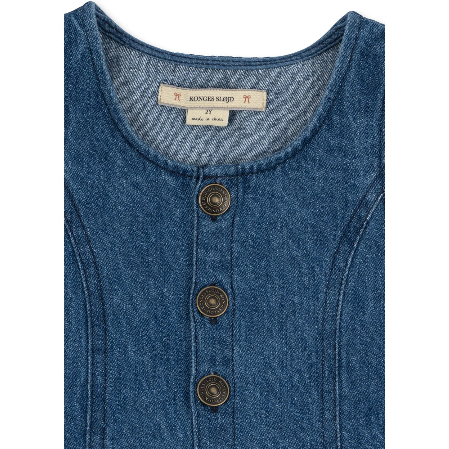 Konges Sløjd Denim Blue Elba Kjole Gots - Image 2