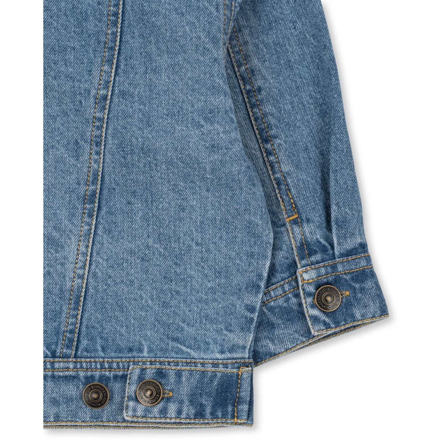 Konges Sløjd Denim Blue Magot Denim Jakke Gots - Image 9
