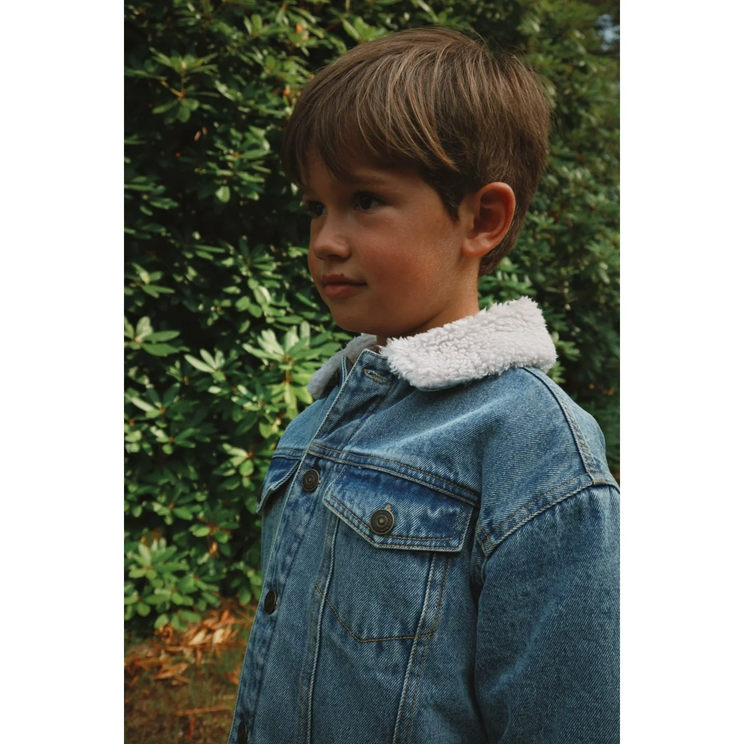 Konges Sløjd Denim Blue Magot Jakke - Image 6