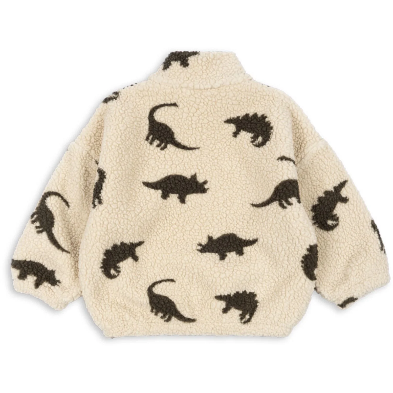 Konges Sløjd Dino Silhouette Jody Bamse Half Zip Grs - Image 4