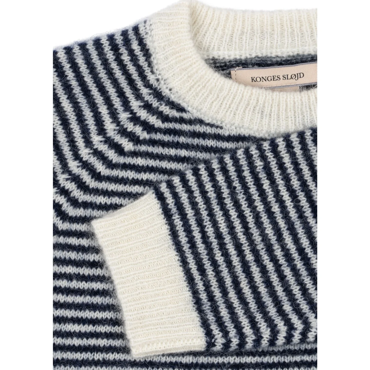 Konges Sløjd Ensign Blue/Buttercream Berle Strik Sweater - Image 5