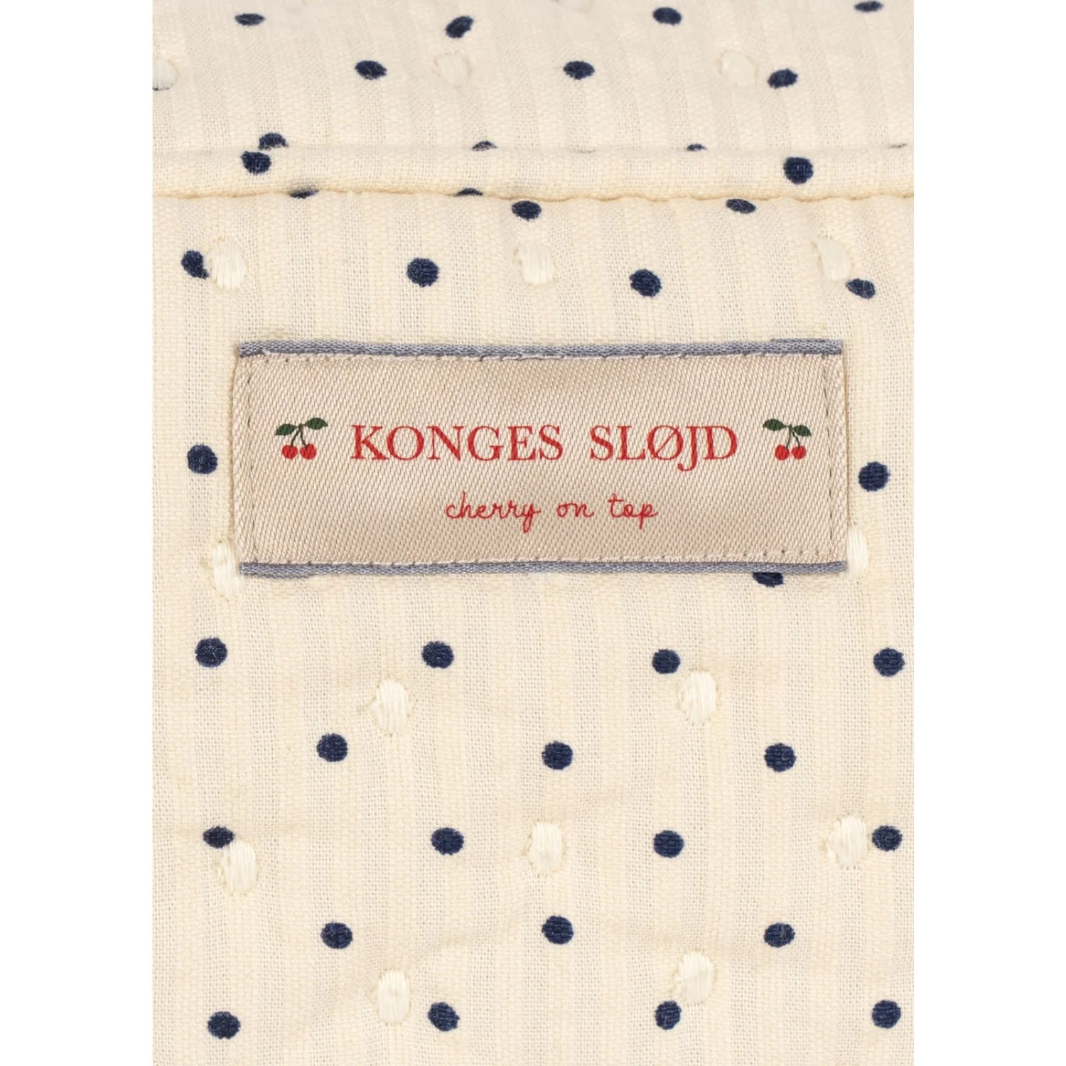 Konges Sløjd Estate Dot Seersucker Big Toilettaske - Image 2