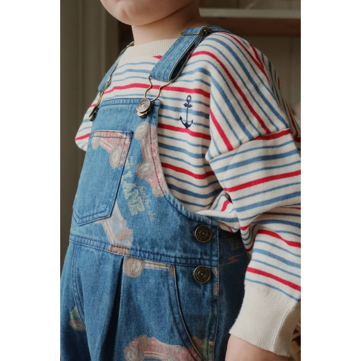 Konges Sløjd Fast Lane Magot Smækbukser Denim GOTS - Image 3
