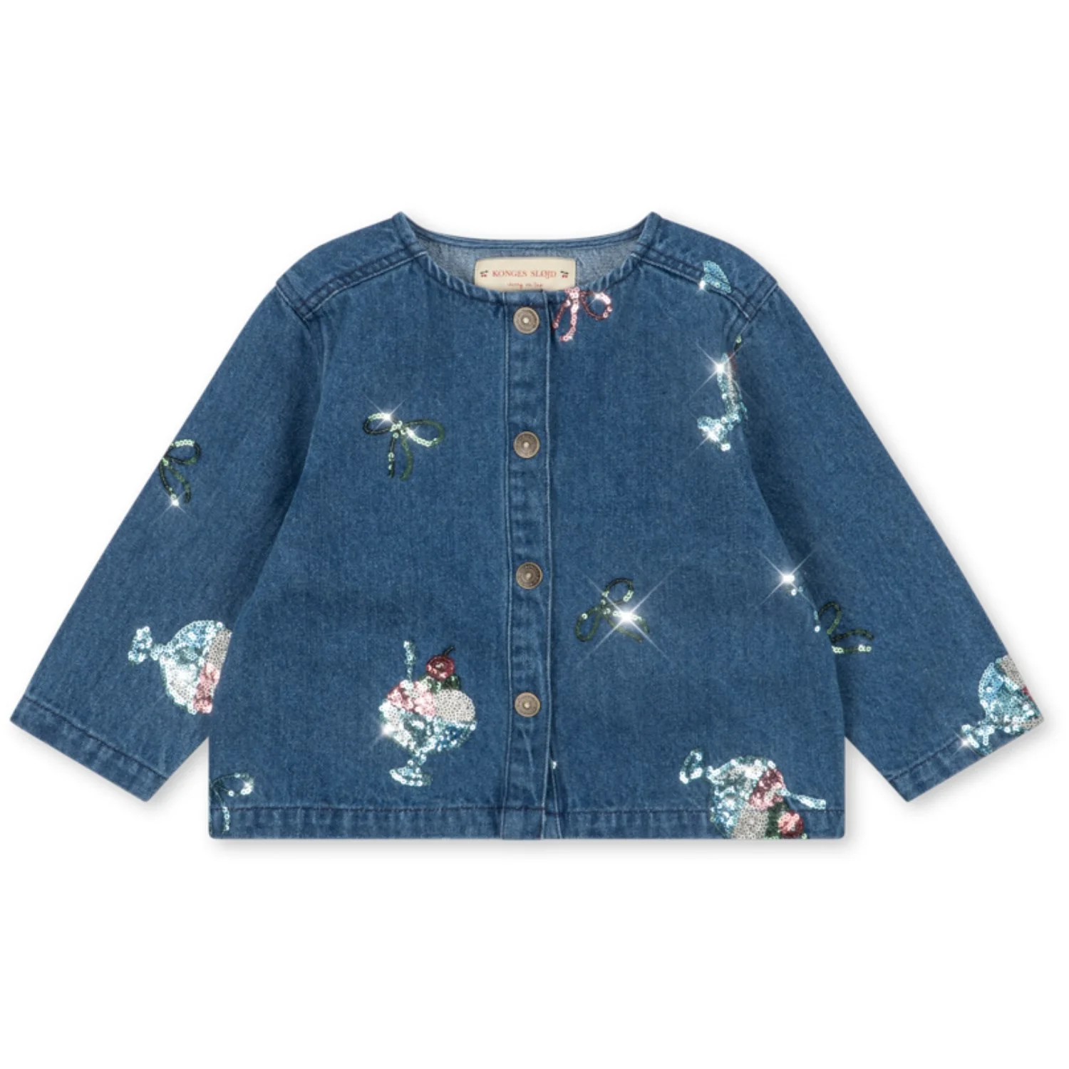 Konges Sløjd Gelato Magot Paliet Denim Jakke Gots