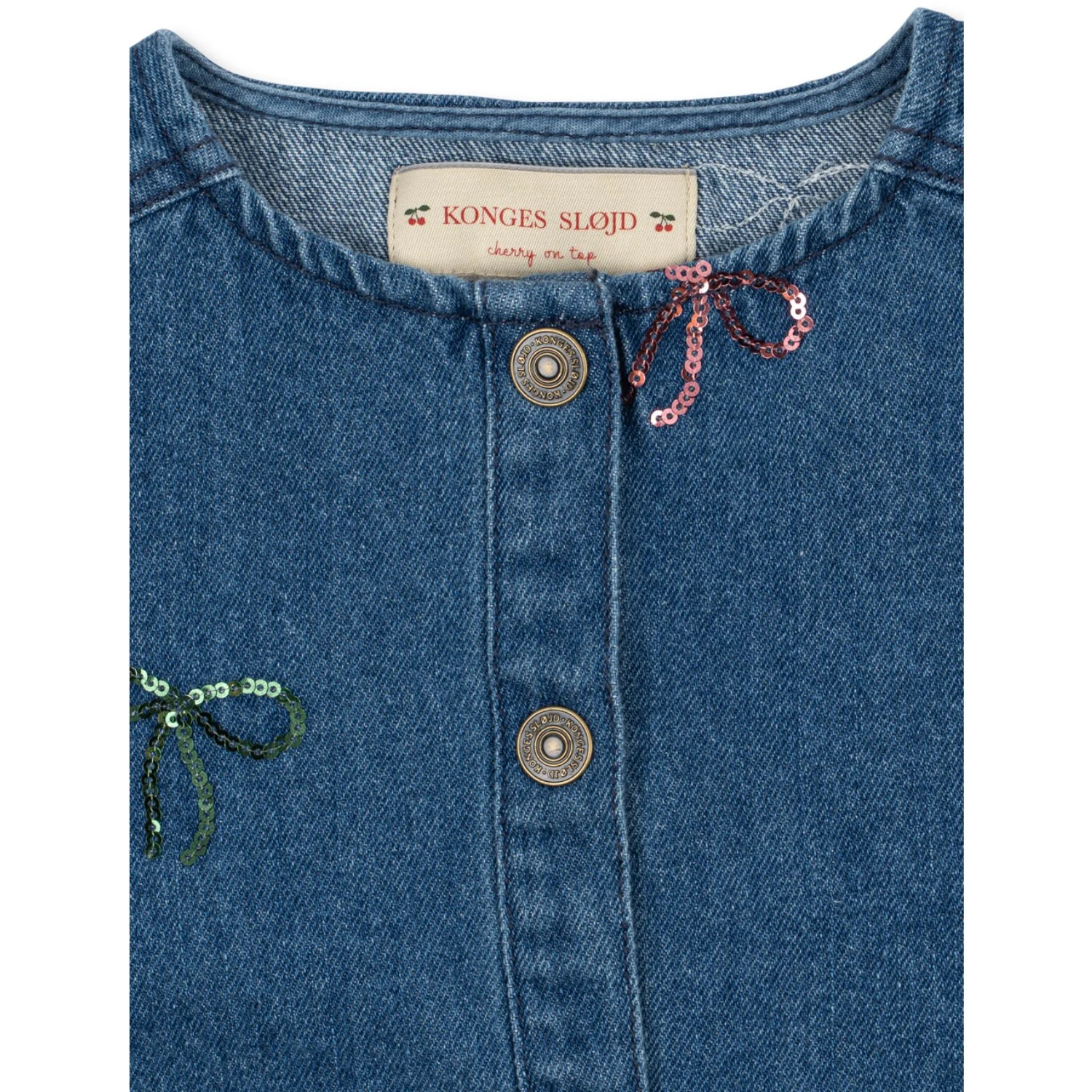 Konges Sløjd Gelato Magot Paliet Denim Jakke Gots - Image 5