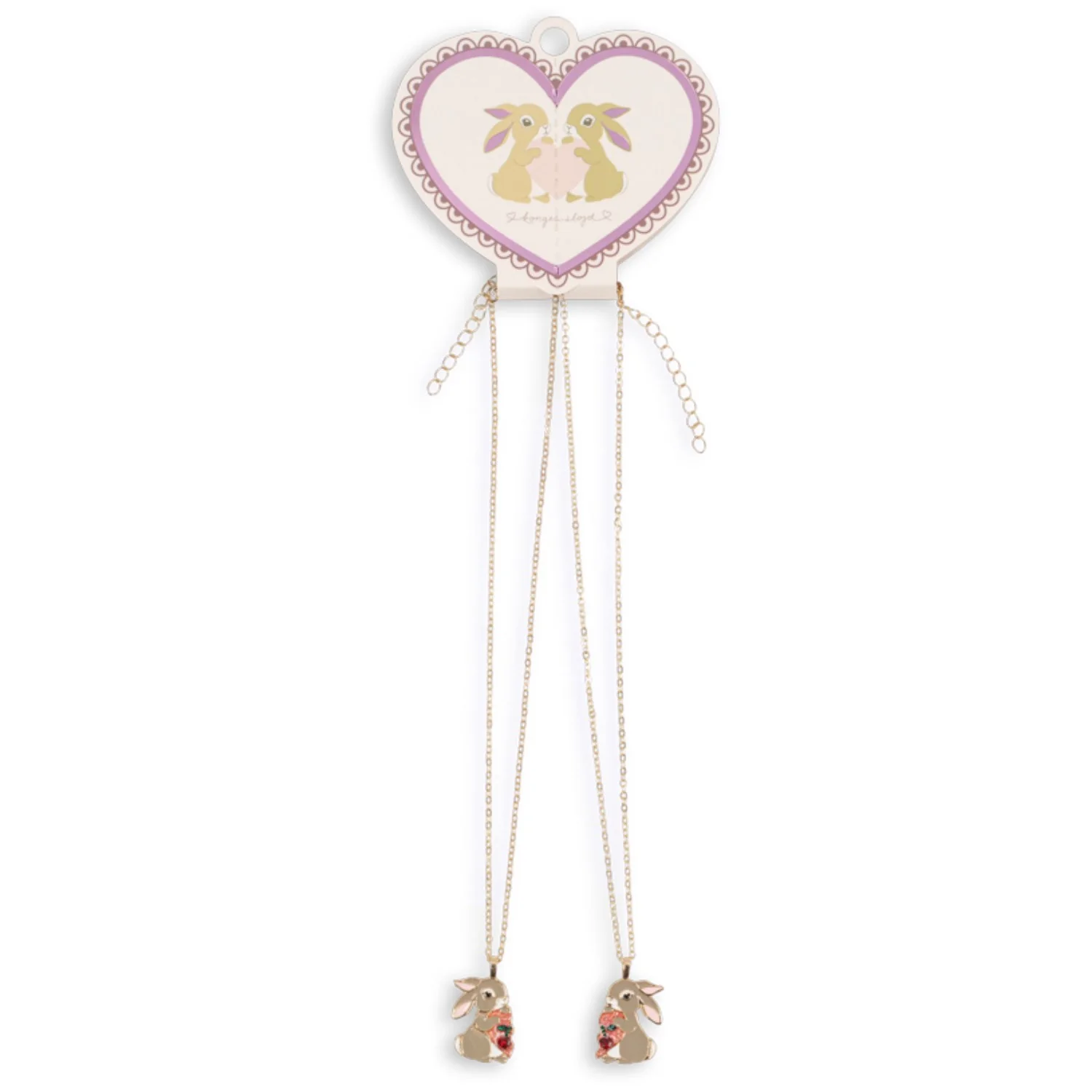 Konges Sløjd Gold Bunny Bestie Necklace