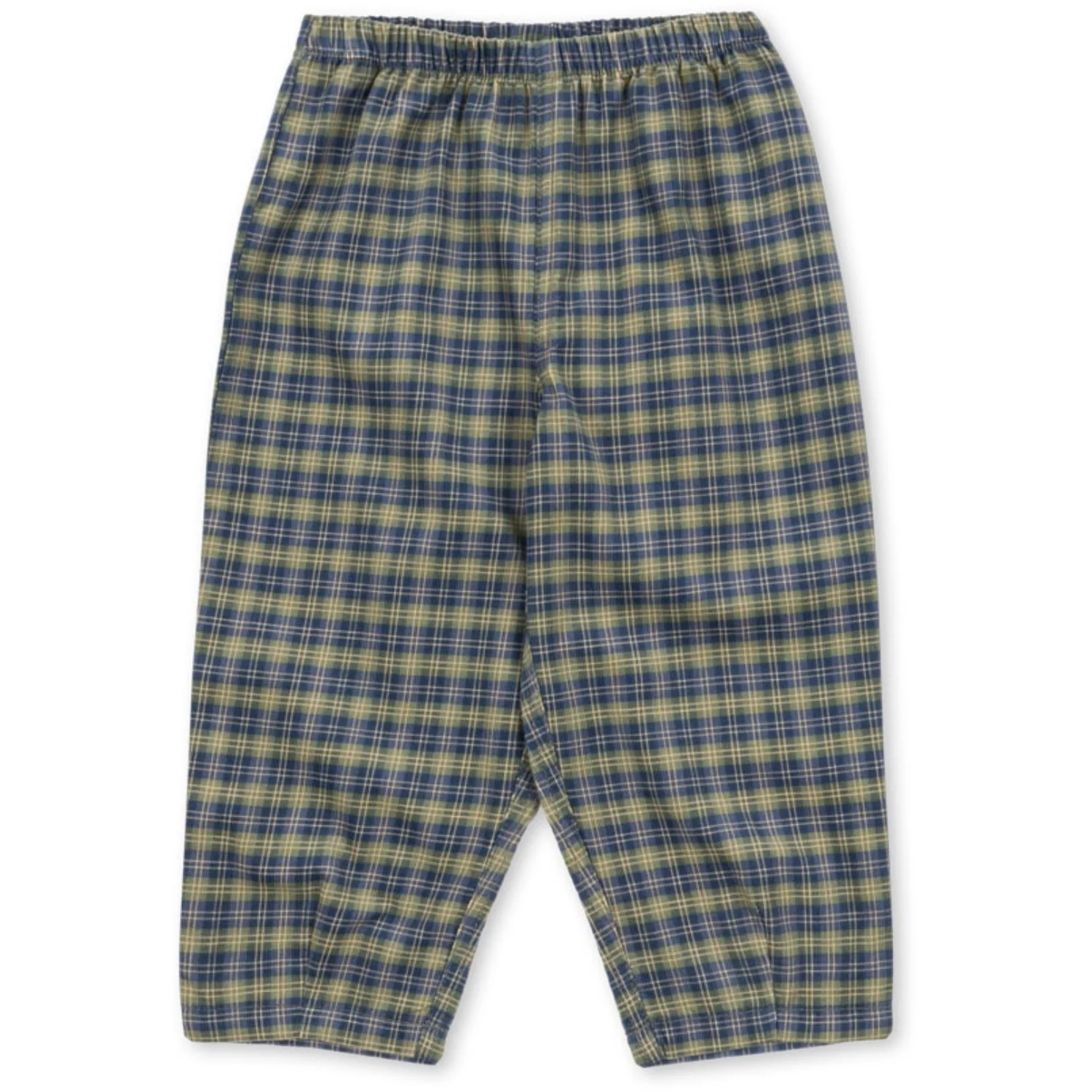 Konges Sløjd Laurel Blue Check Cara Bukser GOTS