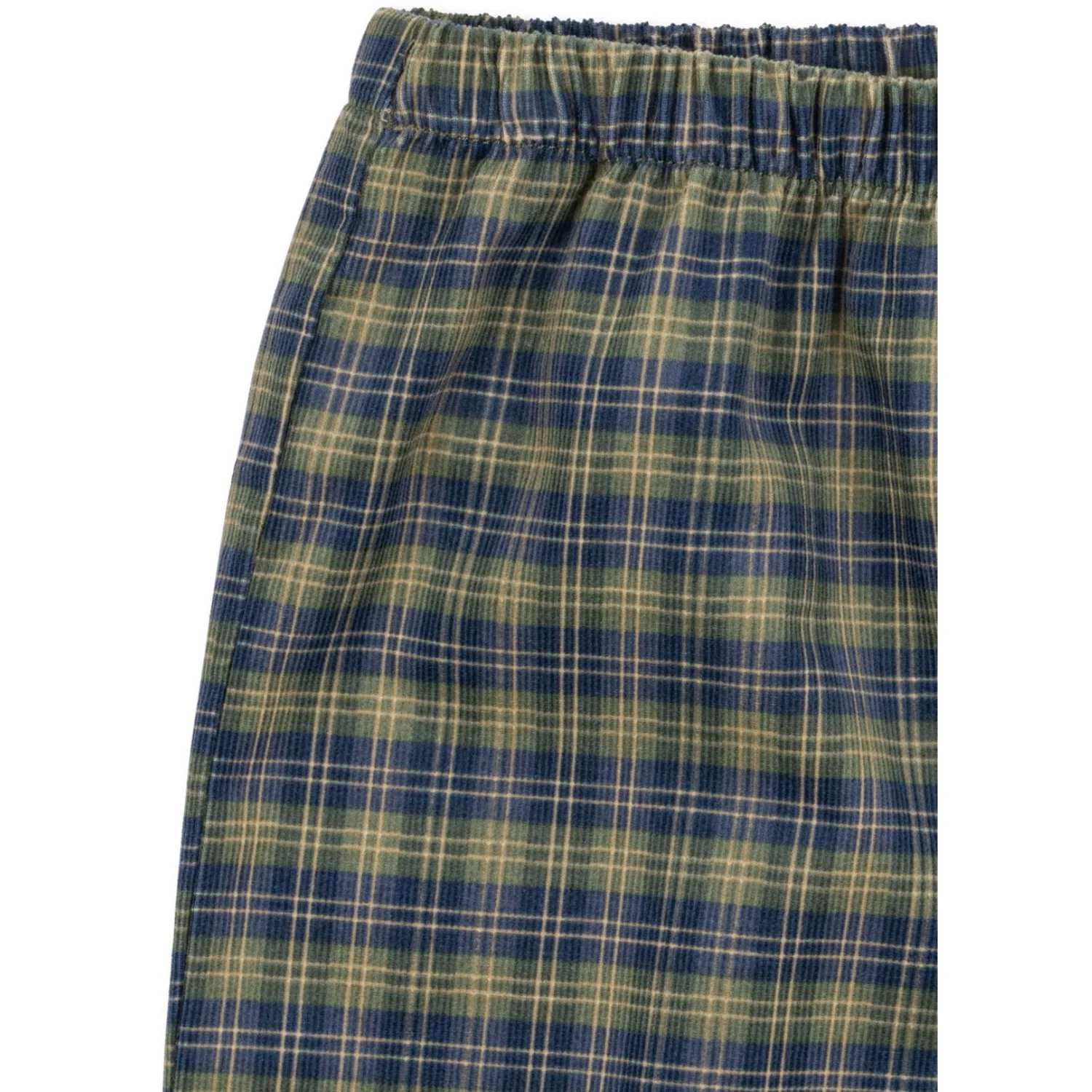 Konges Sløjd Laurel Blue Check Cara Bukser GOTS - Image 3