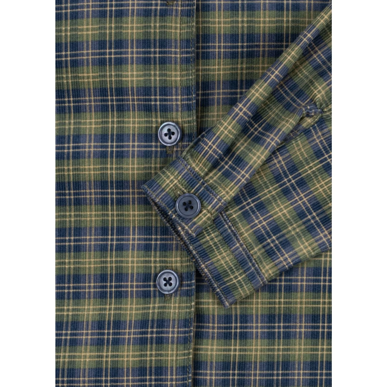 Konges Sløjd Laurel Blue Check Cara Ls Skjorte GOTS - Image 3