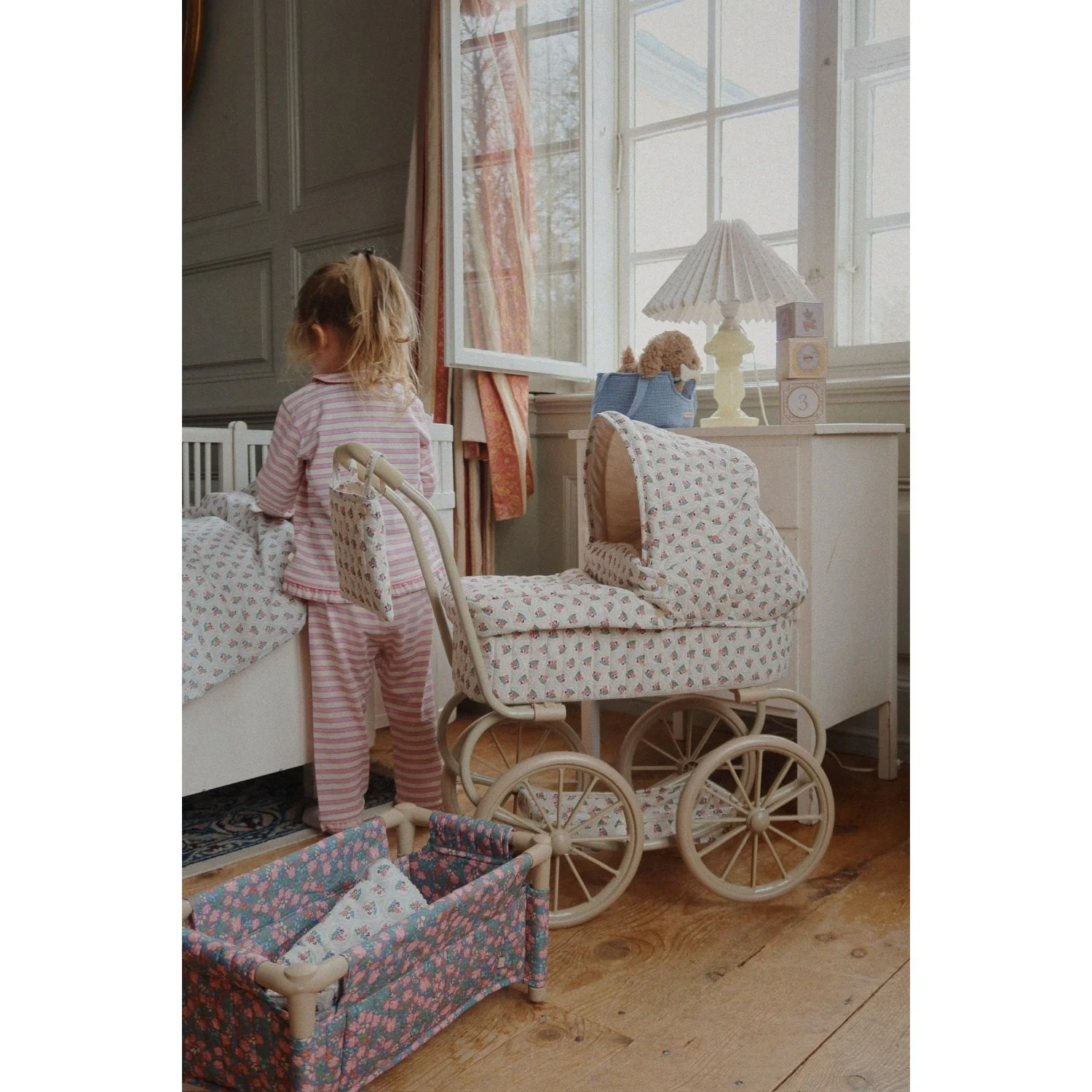 Konges Sløjd Lolly Stripe Pio Flæse Sæt Gots - Image 7