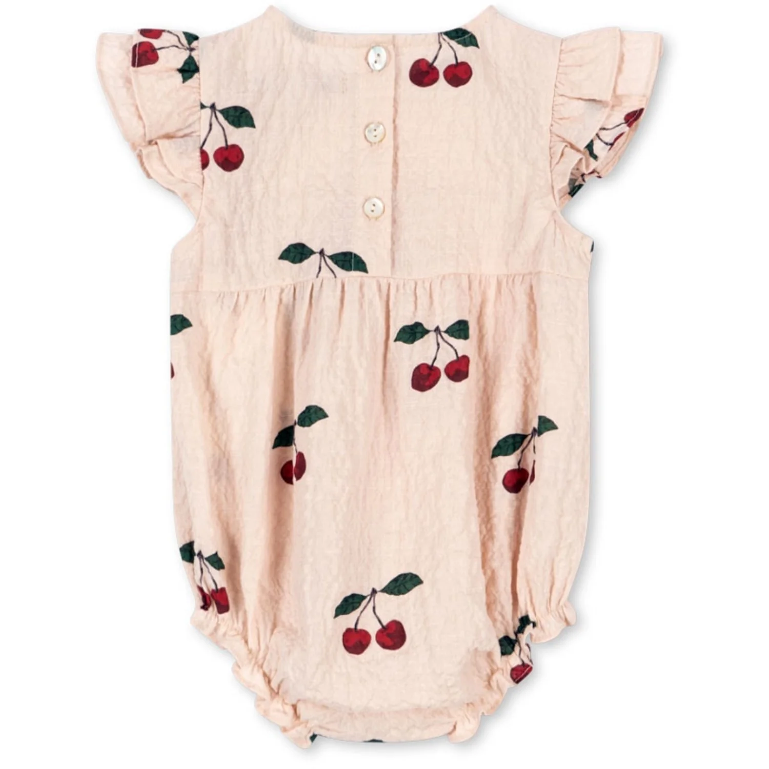 Konges Sløjd Ma Grande Cerise Pink Elin Romper GOTS - Image 5