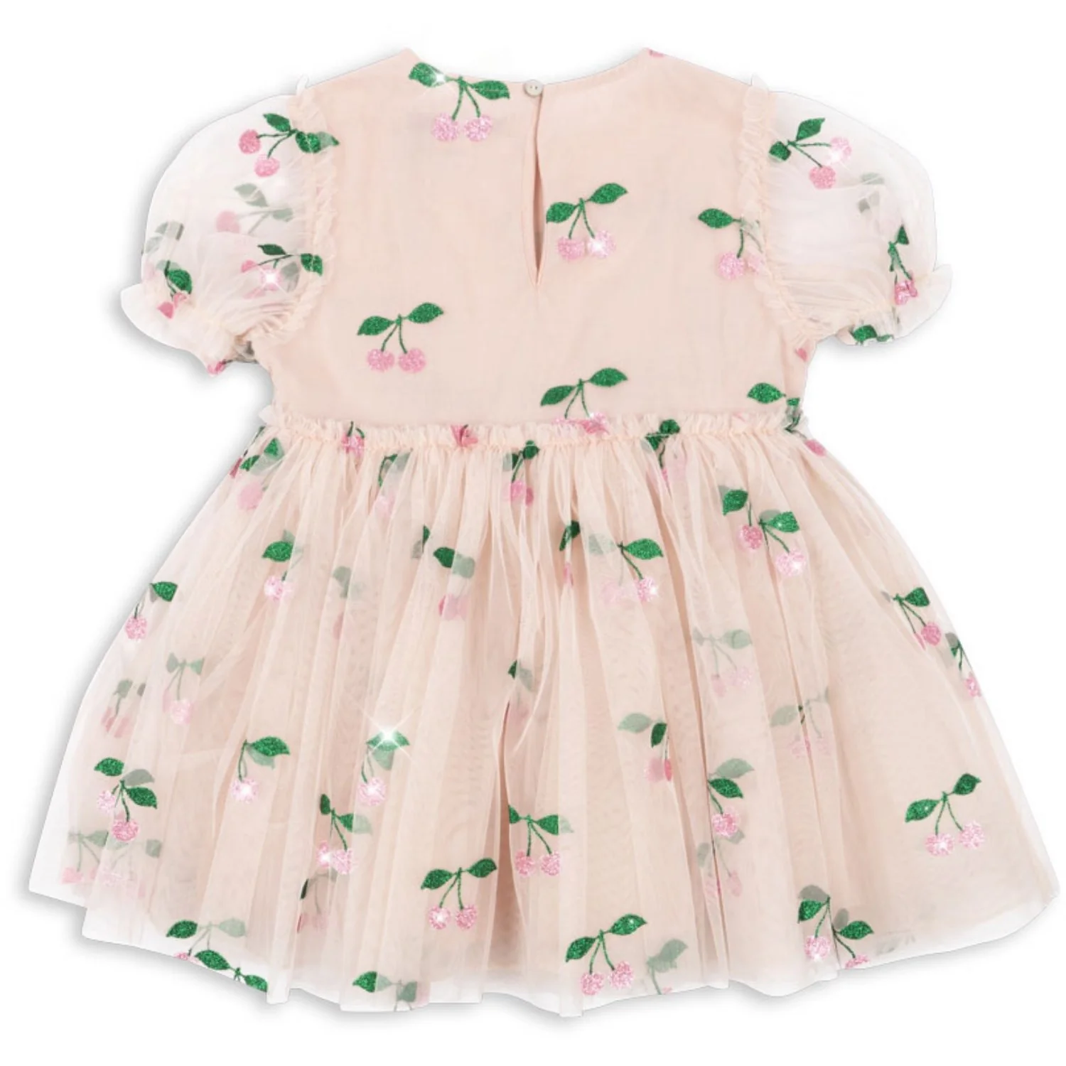 Konges Sløjd Ma Grande Cerise Pink Glitter Tullie Kjole - Image 8