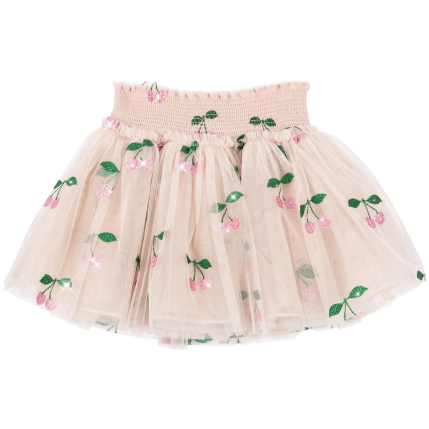Konges Sløjd Ma Grande Cerise Pink Glitter Tullie Smock Nederdel