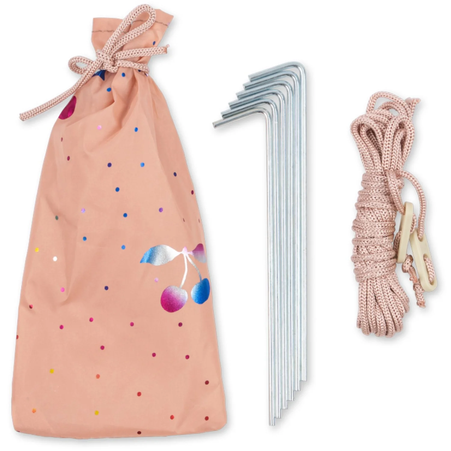 Konges Sløjd Ma Grande Fairy Cherry Mini Strand Telt Pop Up Uv 50+ Lace - Image 5