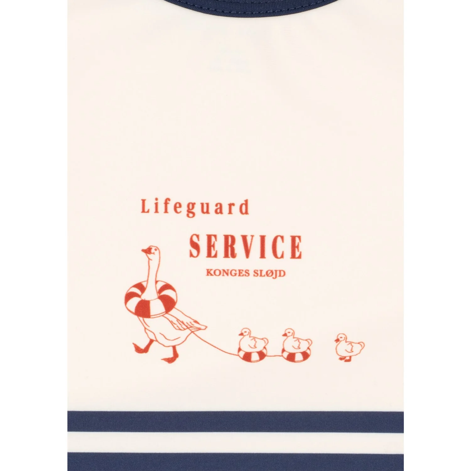 Konges Sløjd Marin Stripe Aster Badebluse Grs - Image 3