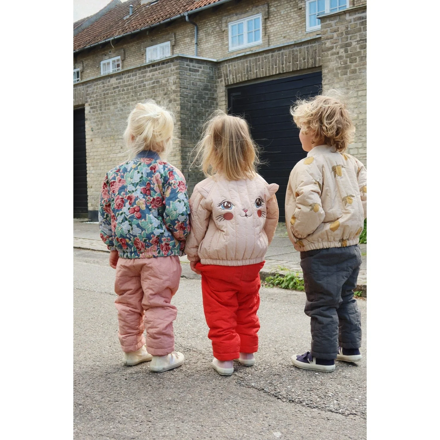 Konges Sløjd Mon Grand Citron Juno Printed Bomber Termojakke - Image 4