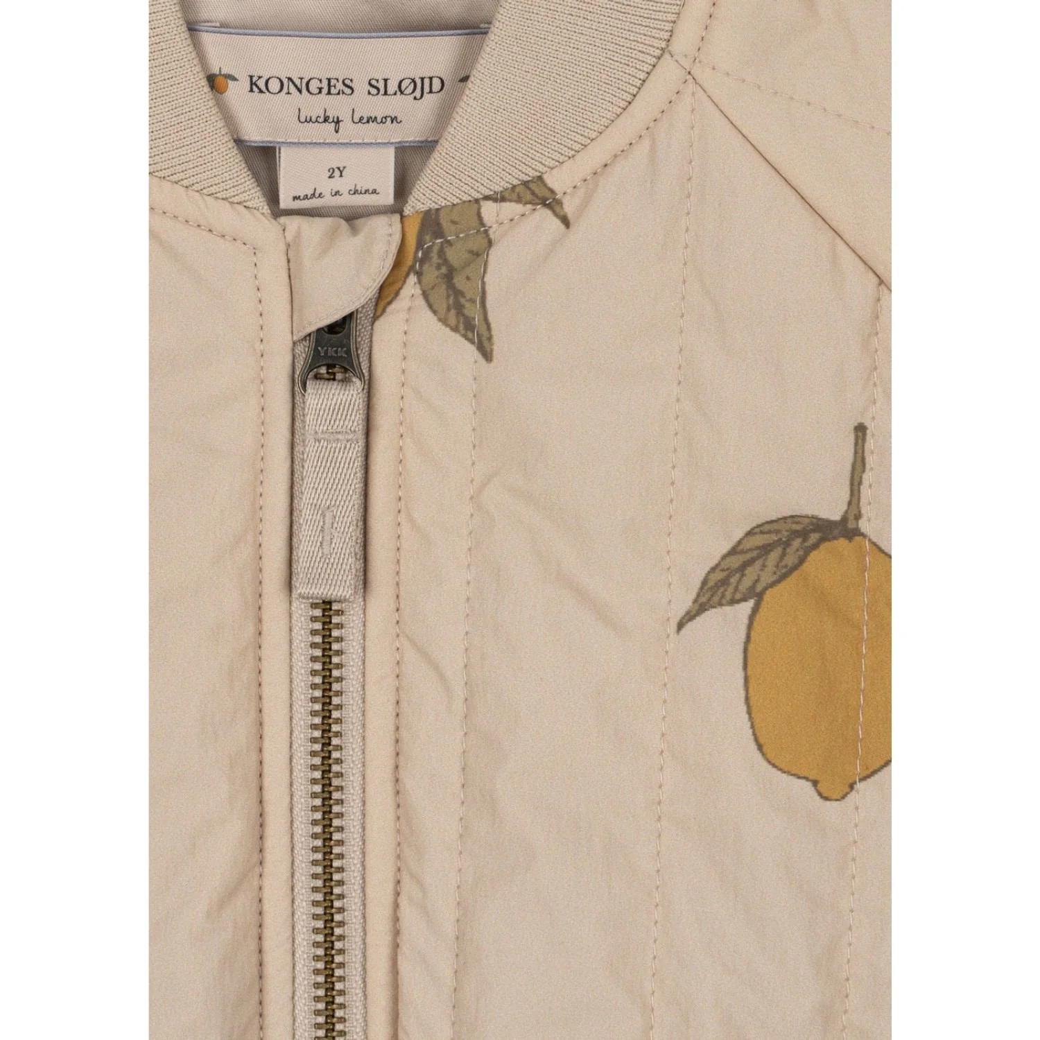 Konges Sløjd Mon Grand Citron Juno Printed Bomber Termojakke - Image 7