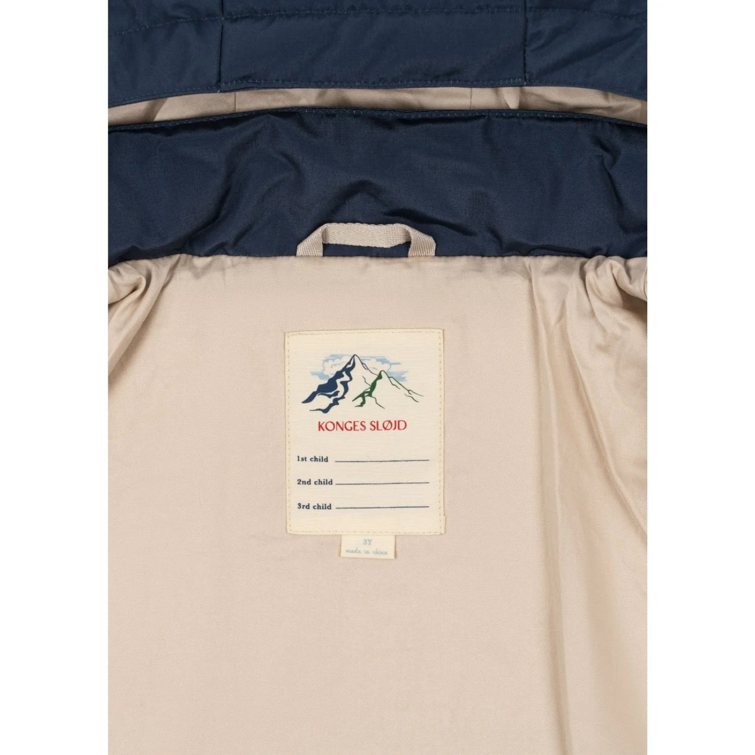 Konges Sløjd Mood Indigo Magnum Down Jakke Solid Grs - Image 4