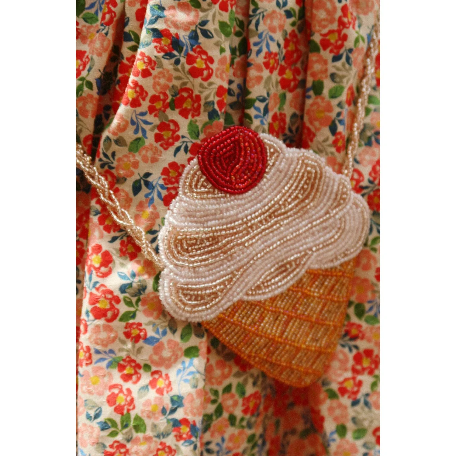 Konges Sløjd Multi Beaded Ice Cream Strop Skuldertaske - Image 2