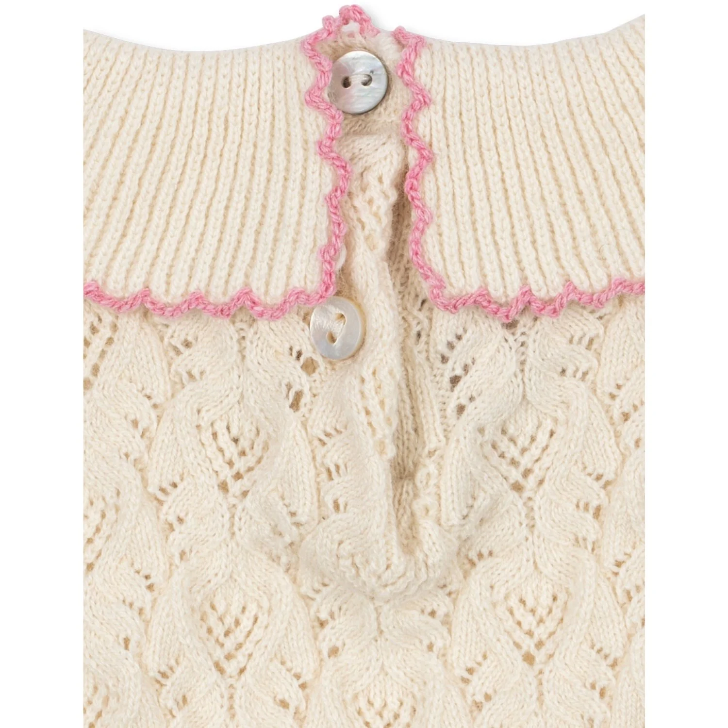 Konges Sløjd Off White Rosier Romper - Image 3