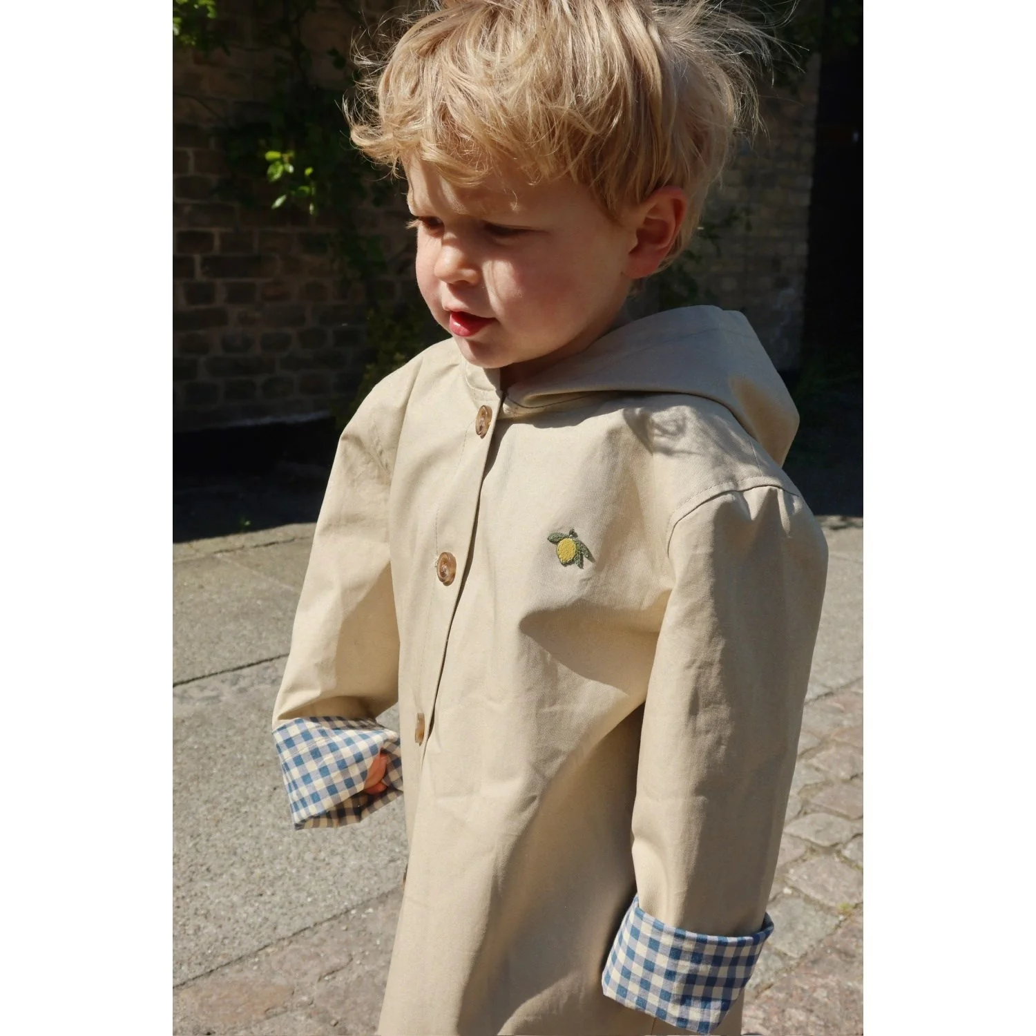 Konges Sløjd Oxford Tan Trenchy Frakke - Image 4