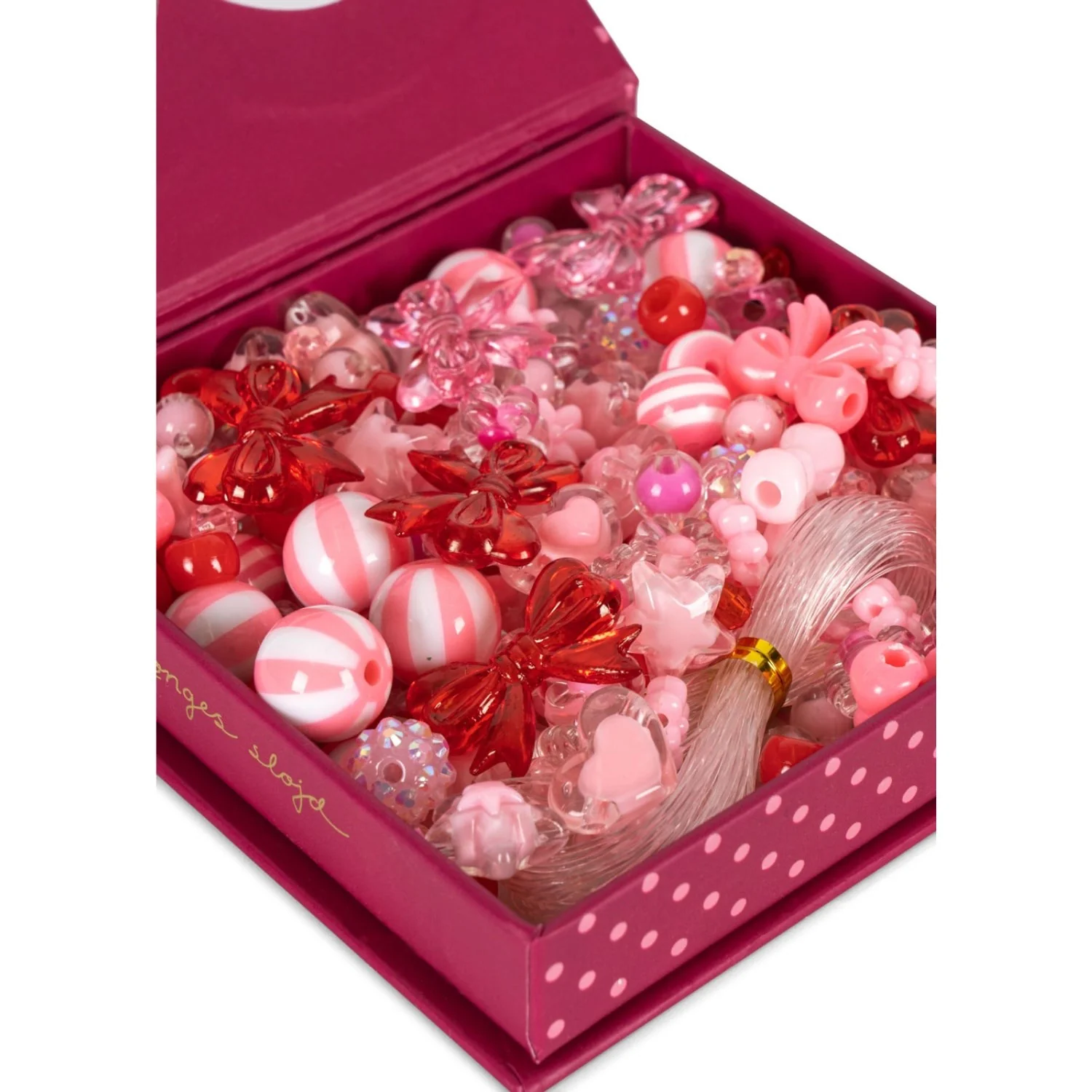Konges Sløjd Pink Boks med Perler - Image 2
