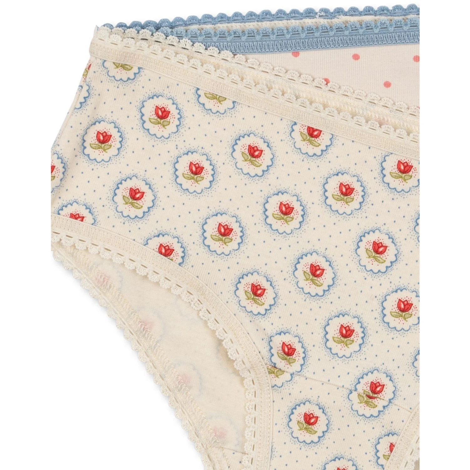 Konges Sløjd Pirouette Dot/Mirage Basic 2 Pak Girl Underbukser Gots - Image 2