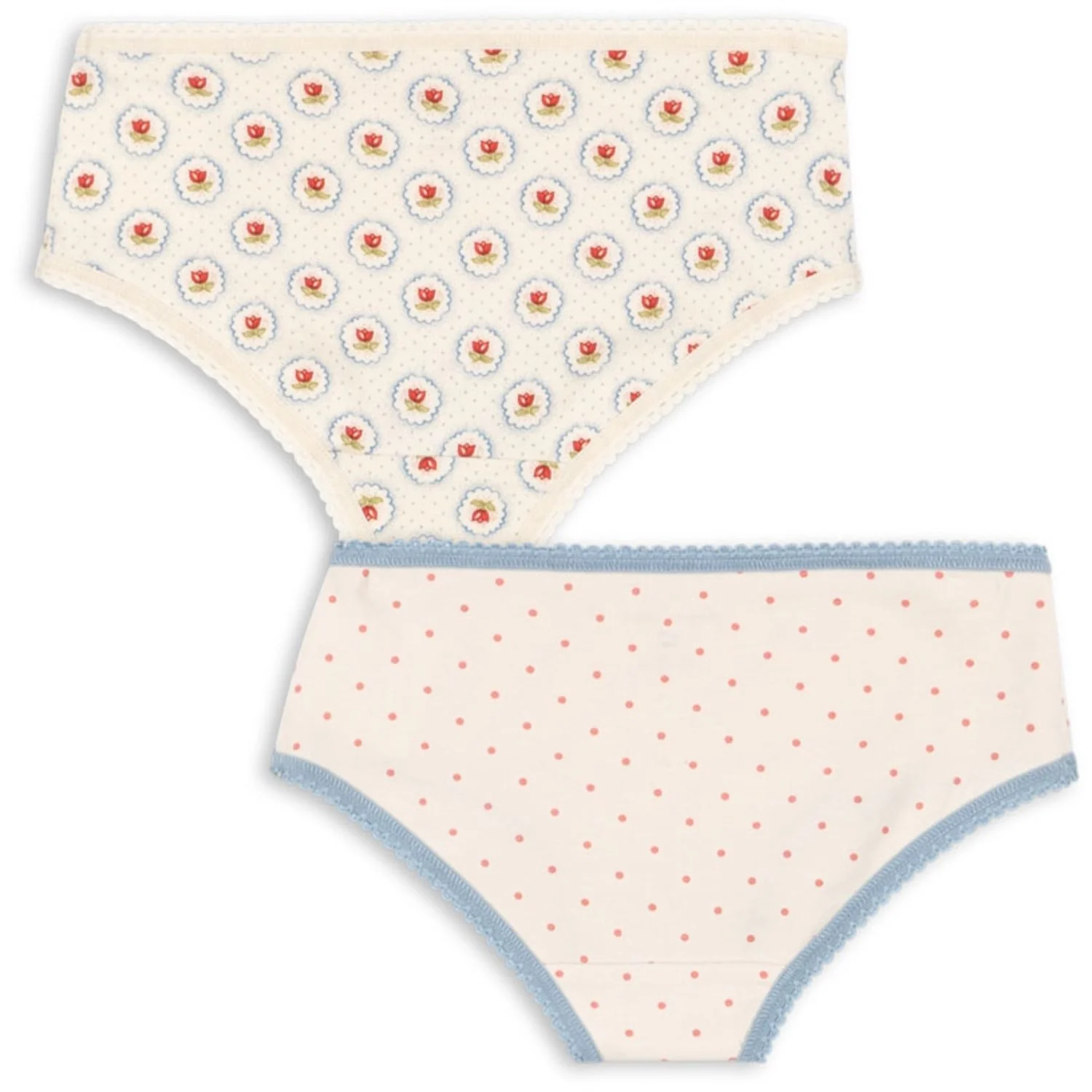 Konges Sløjd Pirouette Dot/Mirage Basic 2 Pak Girl Underbukser Gots - Image 3