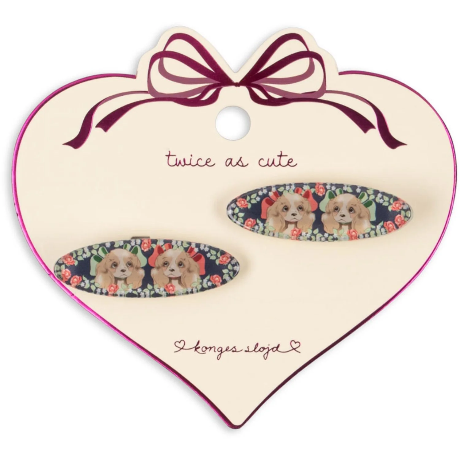 Konges Sløjd Puppy 2 Pak Agnes Hair Clip - Image 3