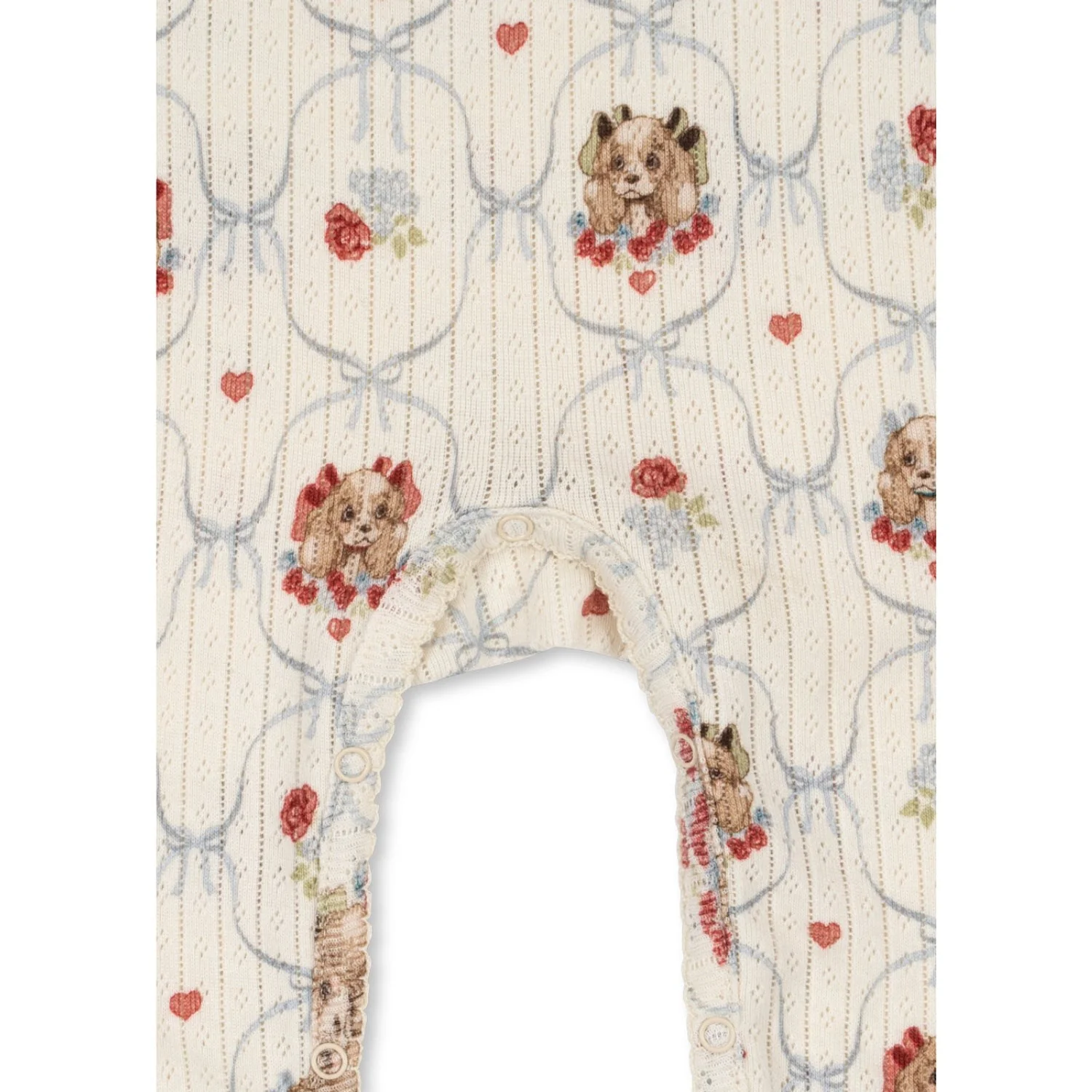 Konges Sløjd Puppy Minnie Onesie GOTS - Image 3