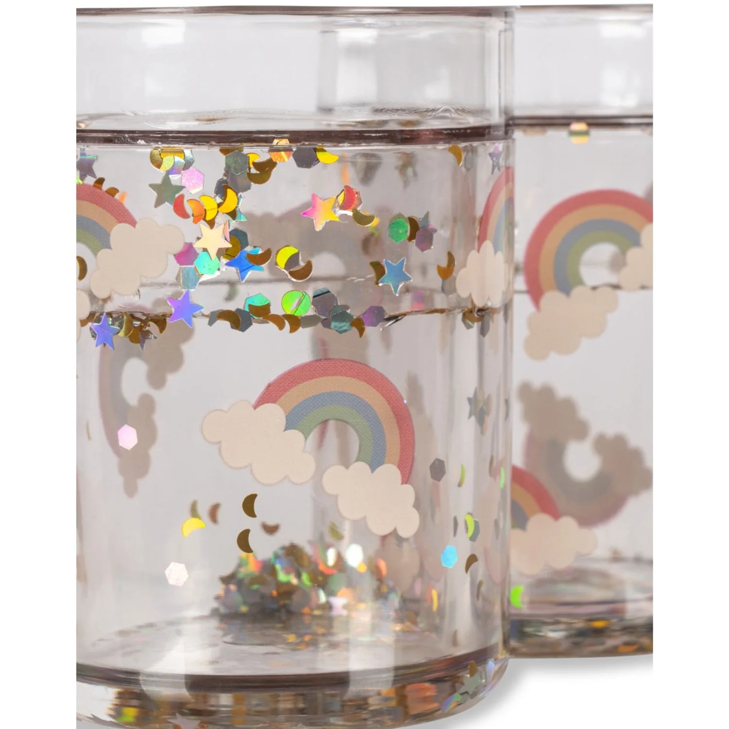 Konges Sløjd Rainbow 2 Pak Glitter Cups - Image 2