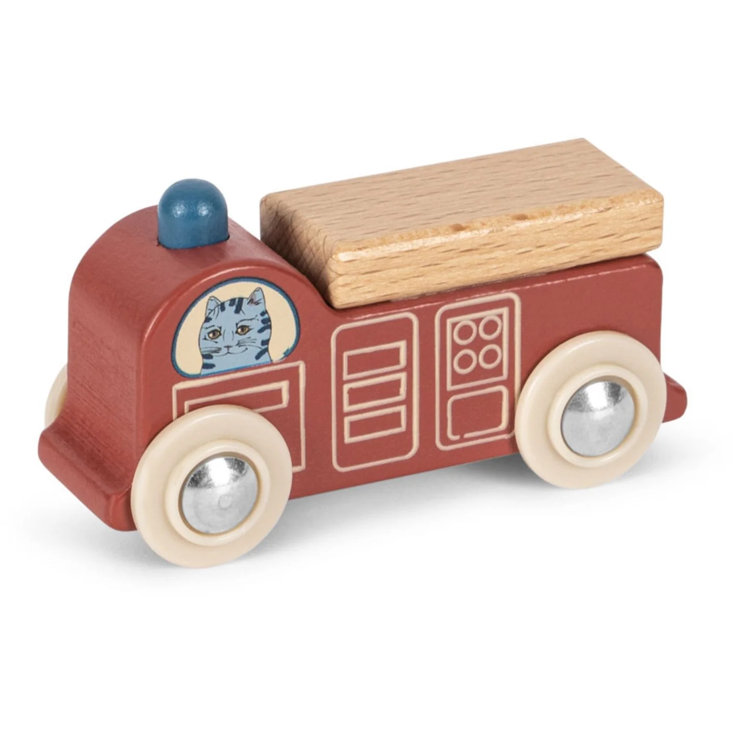 Konges Sløjd Red Little Car Fsc - Image 3