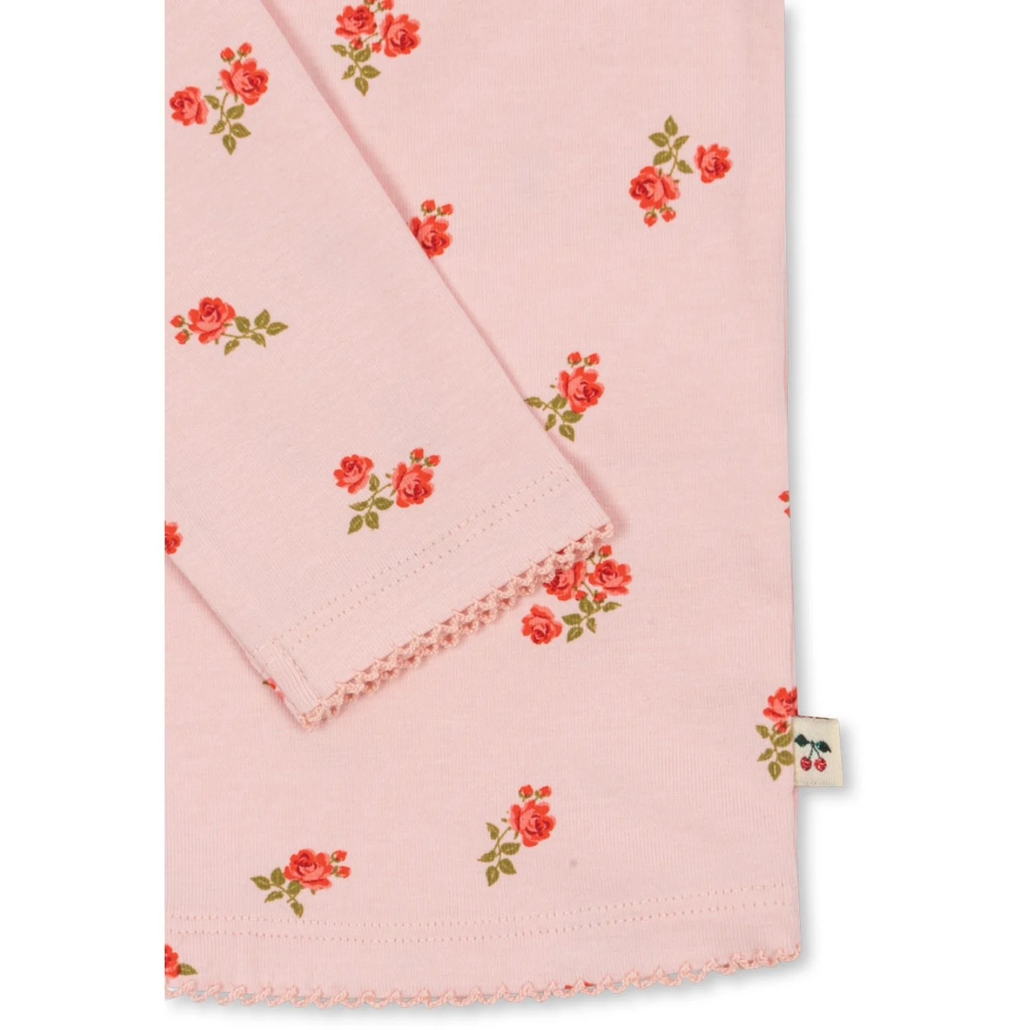 Konges Sløjd Rosa Pink Basic Bluse GOTS - Image 4