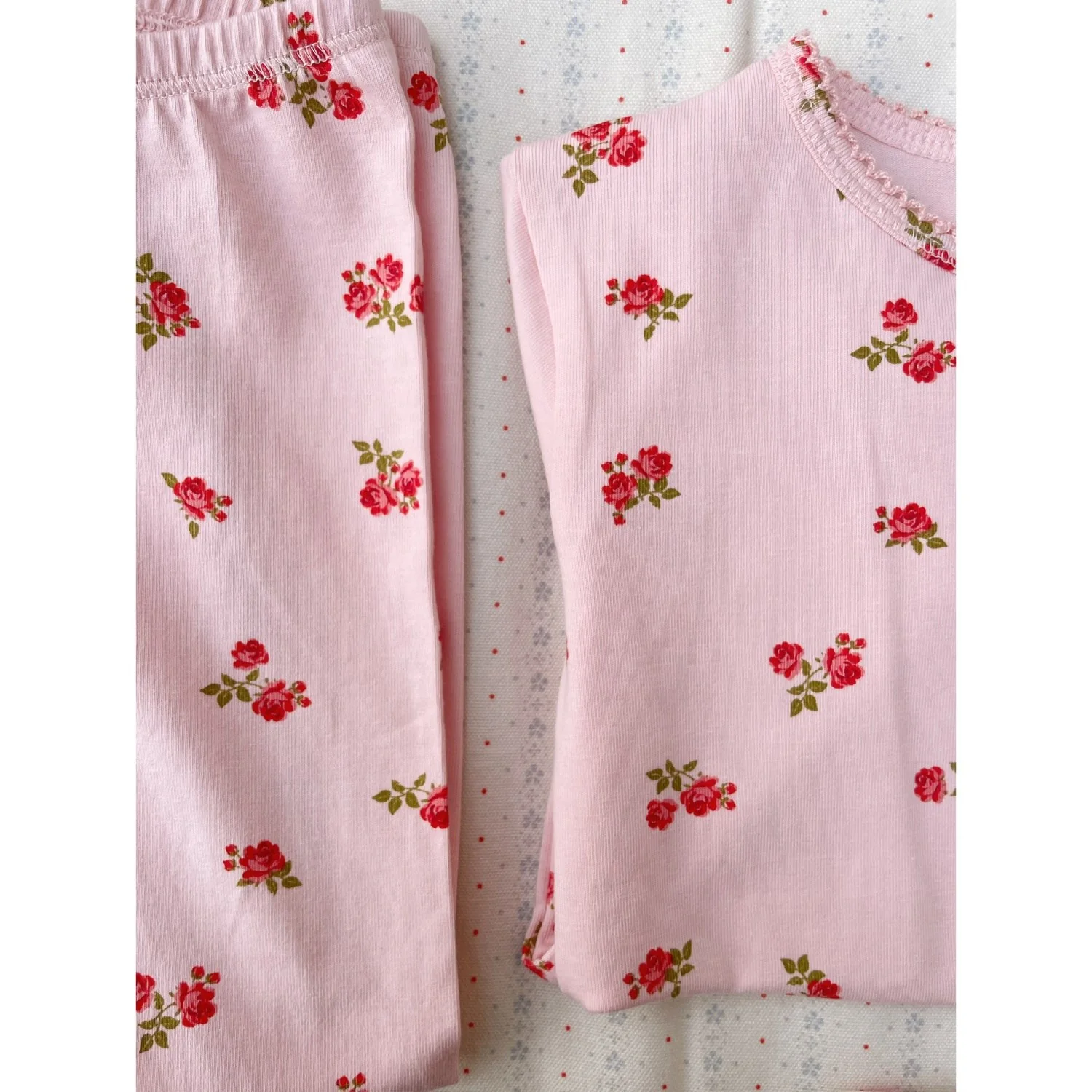 Konges Sløjd Rosa Pink Basic Bukser GOTS - Image 2