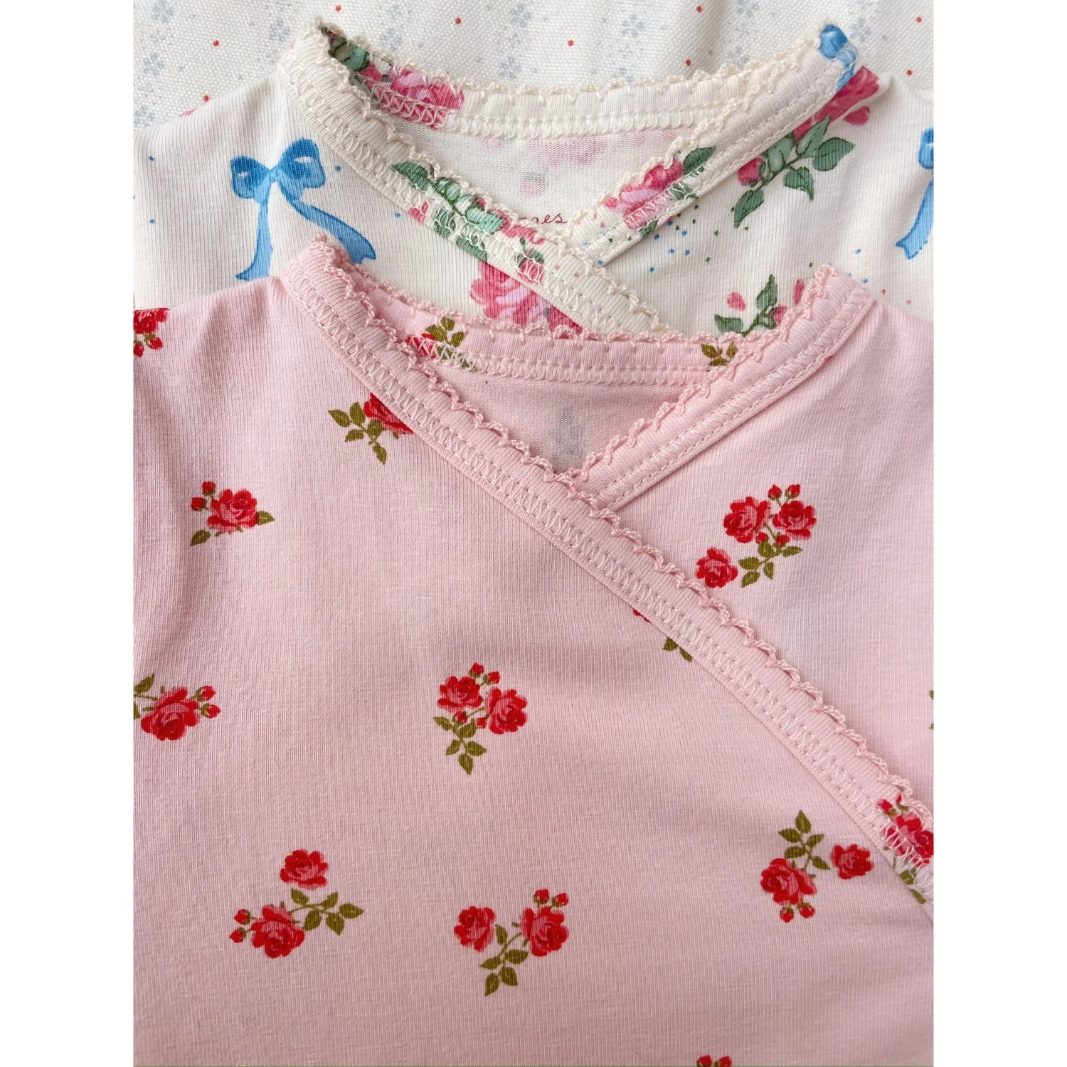 Konges Sløjd Rosa Pink Basic Ls Newborn Body GOTS - Image 2