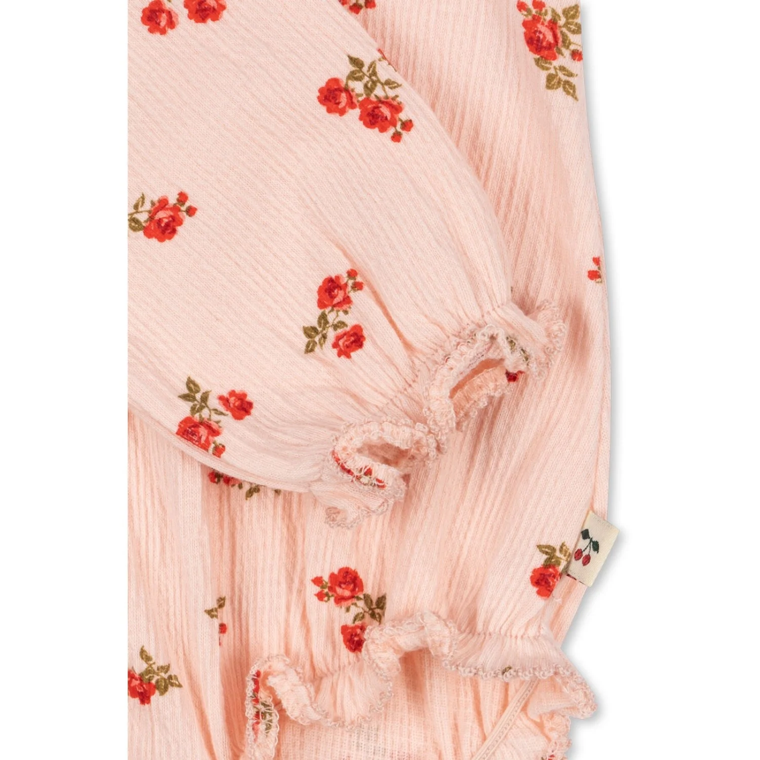 Konges Sløjd Rosa Pink Chleo Romper GOTS - Image 3