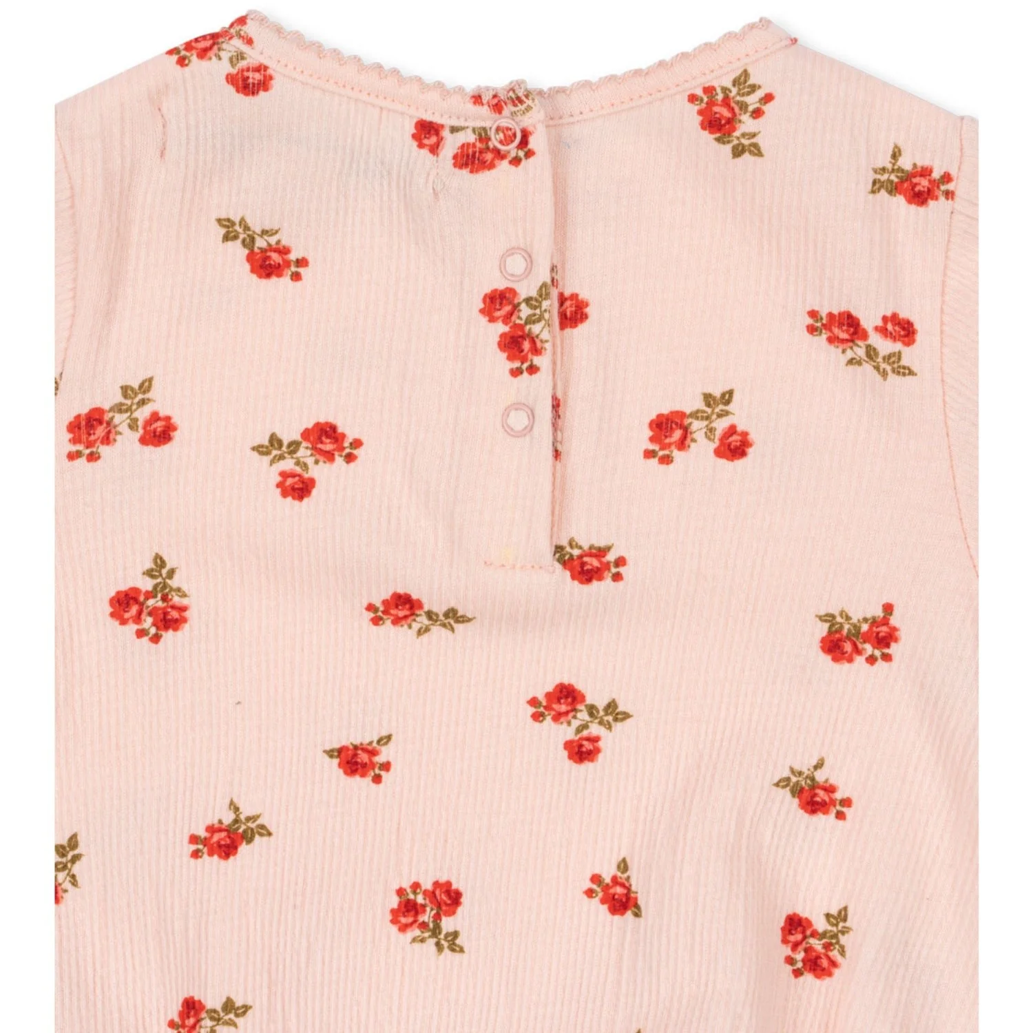 Konges Sløjd Rosa Pink Chleo Romper GOTS - Image 4
