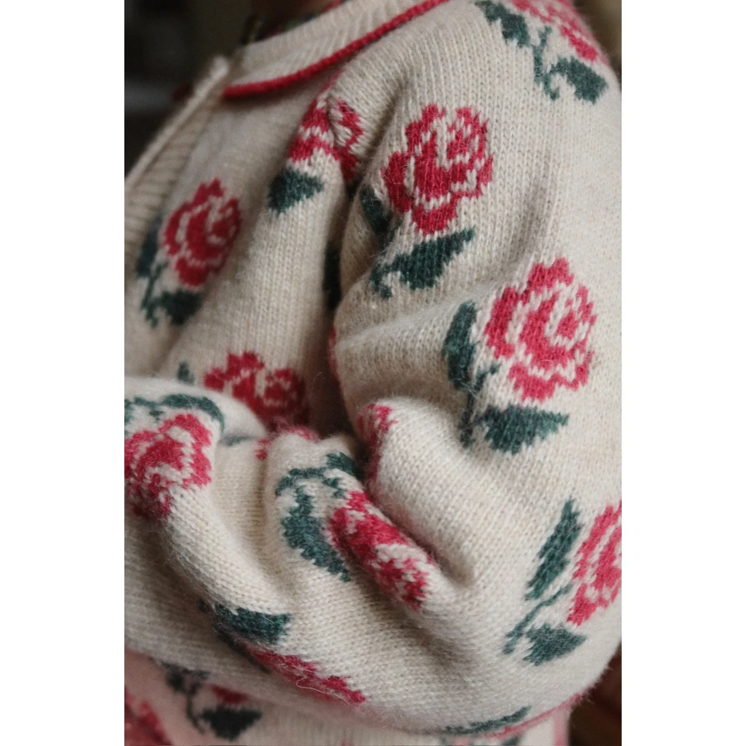 Konges Sløjd Rose Belou Strik Krave Cardigan - Image 4