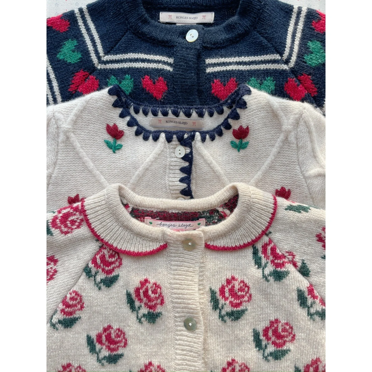 Konges Sløjd Rose Belou Strik Krave Cardigan - Image 7