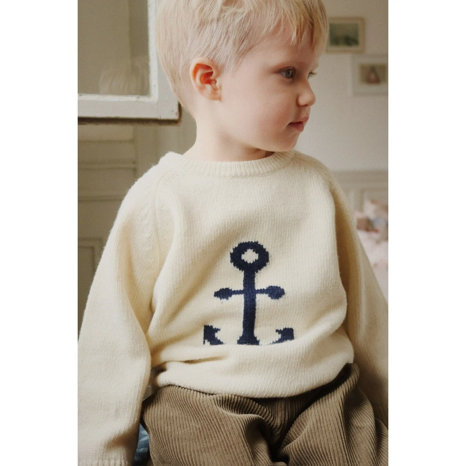 Konges Sløjd Sailor Anchor Strik Sweater - Image 2