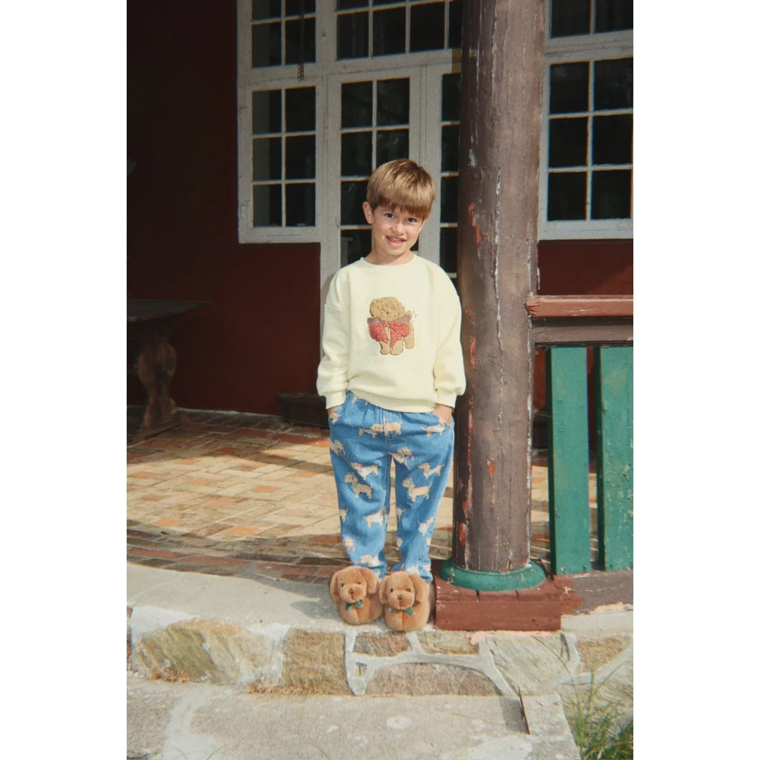Konges Sløjd Shake It Puppy Sweatshirt GOTS - Image 4