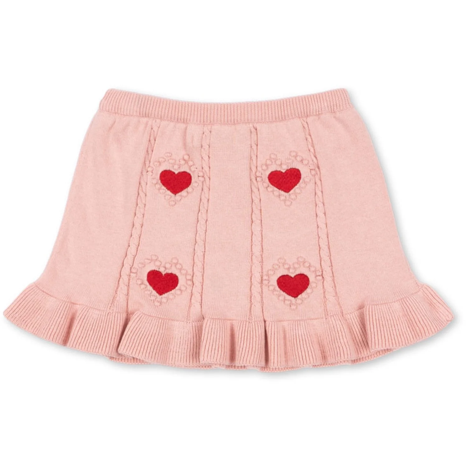Konges Sløjd Silver Pink Soleil Strik Nederdel GOTS - Image 4