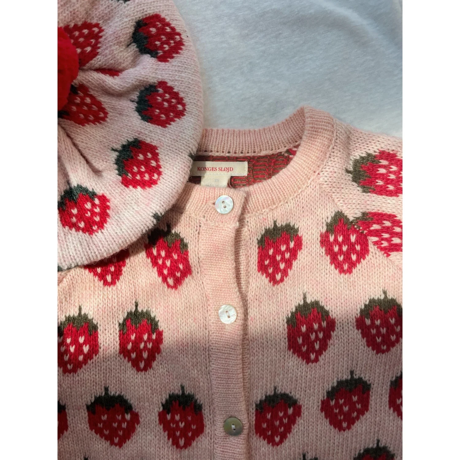 Konges Sløjd Strawberry Belou Strik Beret - Image 2